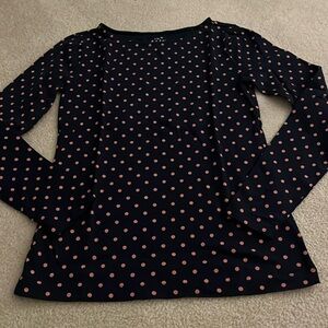Jcrew polka dot top